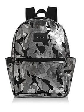 STATE Camo Print Black & Gray Backpack